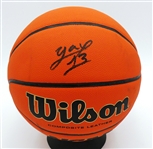 Yaxel Lendeborg Autographed Basketball