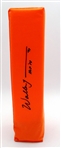Walter Jones Autographed End Zone Pylon
