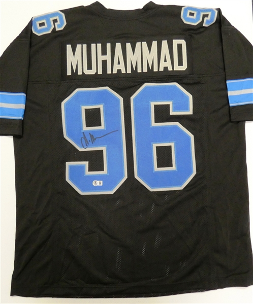 Al-Quadin Muhammad Autographed Custom Jersey
