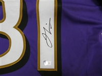 Jamal Lewis Autographed Custom Jersey