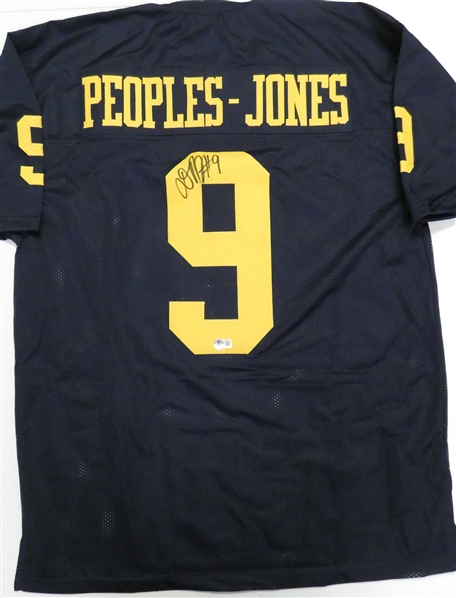 Donovan Peoples-Jones Autographed Custom Jersey