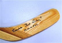 Ted Lindsay Autographed Northland Stick w/ 2 Inscriptions