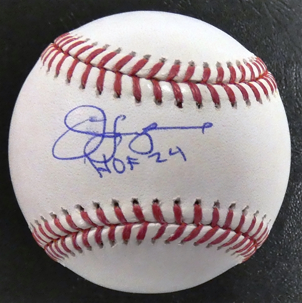 Jim Leyland Autographed Baseball w/ HOF