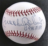 Brooks Robinson Autographed Baseball w/ 64 AL MVP