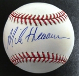 Mike Henneman Autographed Baseball