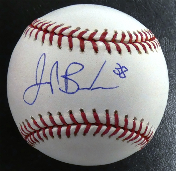 Jeremy Bonderman Autographed Baseball