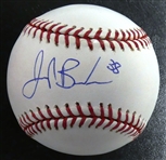 Jeremy Bonderman Autographed Baseball
