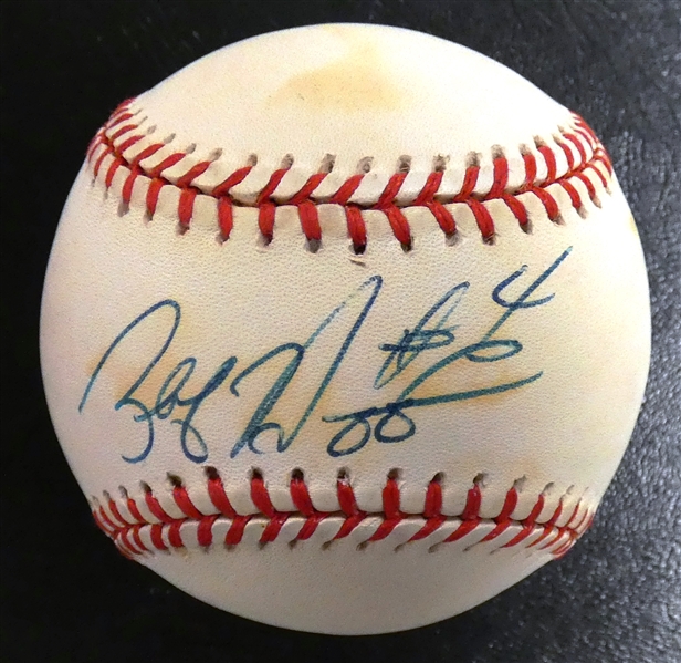 Bobby Higginson Autographed Baseball