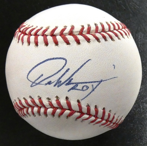 Dontrelle Willis Autographed Baseball w/ ROY