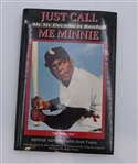 Minnie Minoso Autographed "Just Call Me Minnie" Book