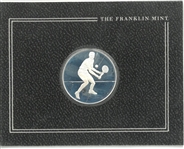 Arthur Ashe Franklin Mint .3350 Troy Oz. Silver Coin