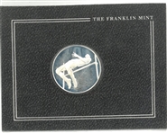 Dick Fosbury Franklin Mint .3350 Troy Oz. Silver Coin