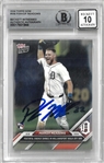 Parker Meadows Autographed 2024 Topps Now Rookie Card