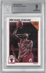 Michael JOrdan BGS 9 1991-92 Hoops