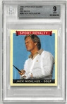 Jack Nicklaus BGS 9 2008 Upper Deck Goudey Mini Red Back