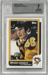 Mario Lemieux BGS 7 1986-87 Topps