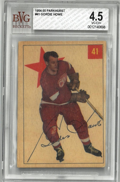 Gordie Howe BGS 4.5 1954-55 Parkhurst