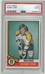 Bobby Orr PSA 4 1974 Topps
