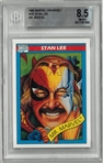 Stan Lee BGS 8.5 1990 Marvel Universe Mr. Marvel