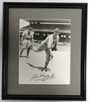 Jim Bagby, Jr. Autographed Framed 8x10