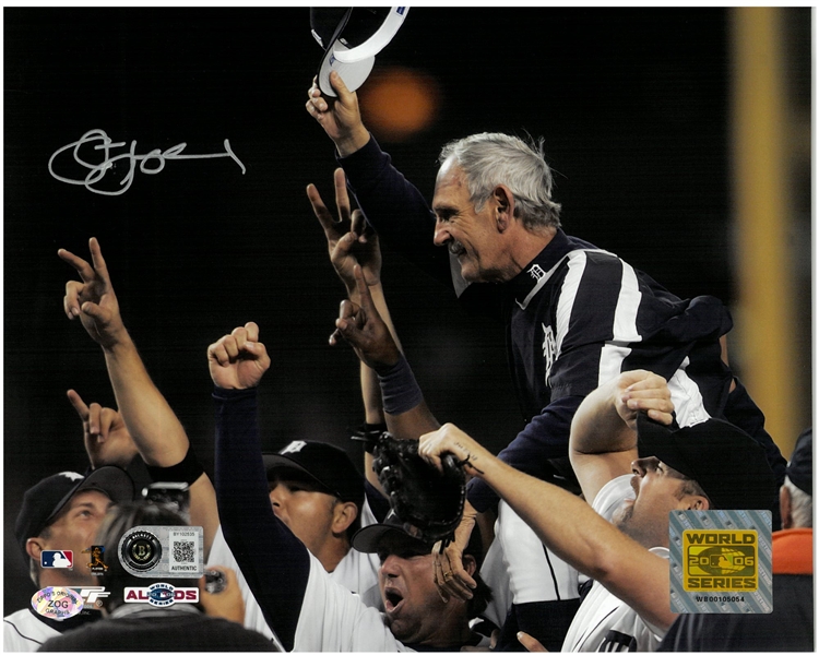 Jim Leyland Autographed 8x10