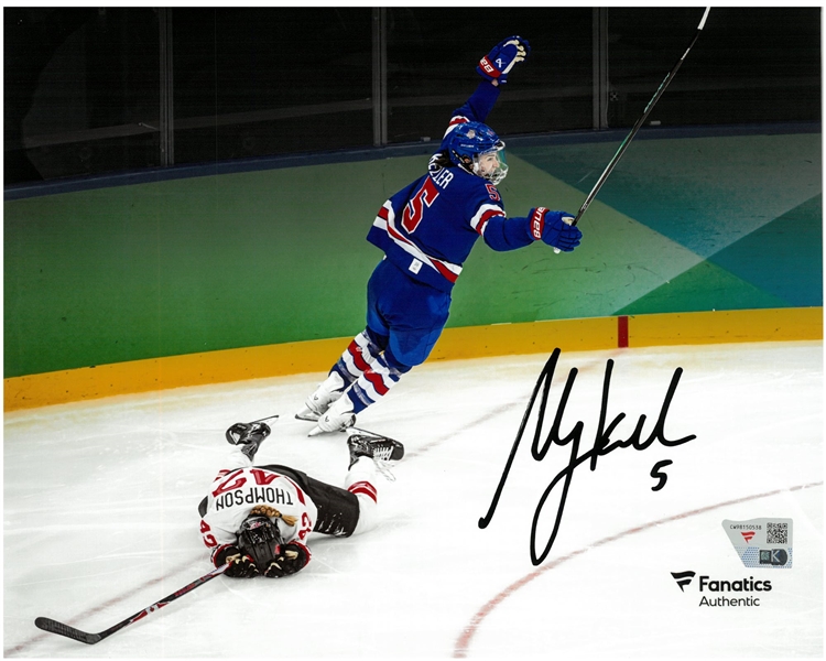 Megan Keller Autographed 8x10
