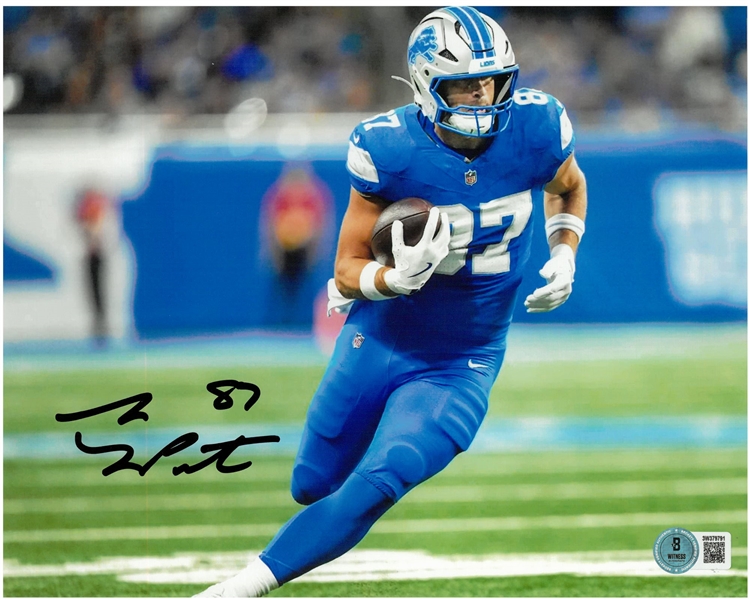 Sam LaPorta Autographed 8x10