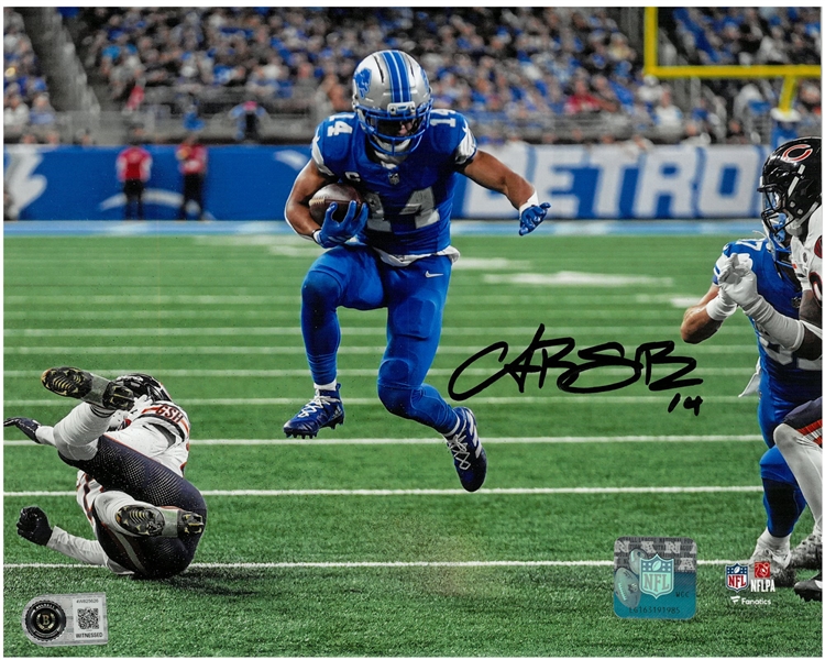 Amon-Ra St. Brown Autographed 8x10