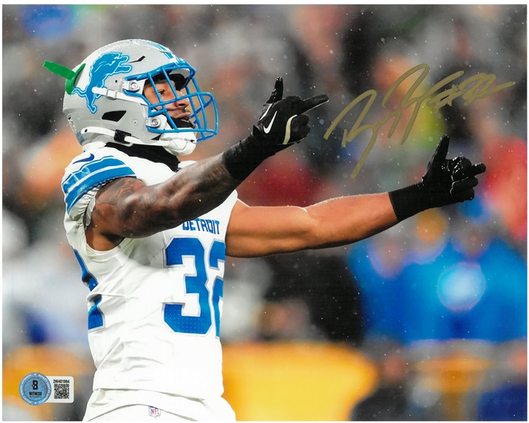 Brian Branch Autographed 8x10