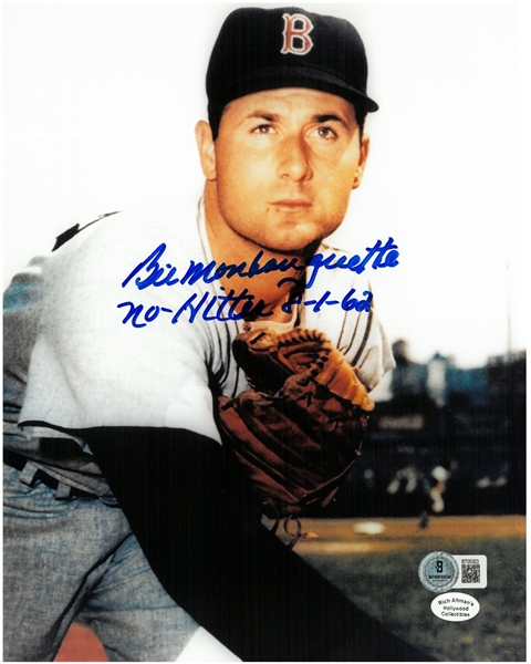 Bill Monbouquette Autographed 8x10 w/ No Hitter
