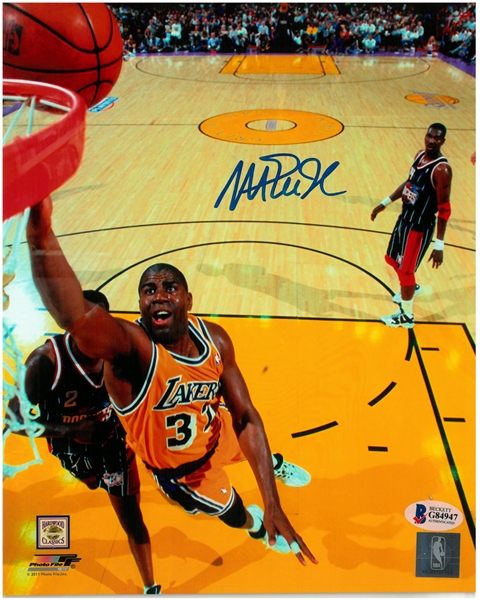 Magic Johnson Autographed 8x10