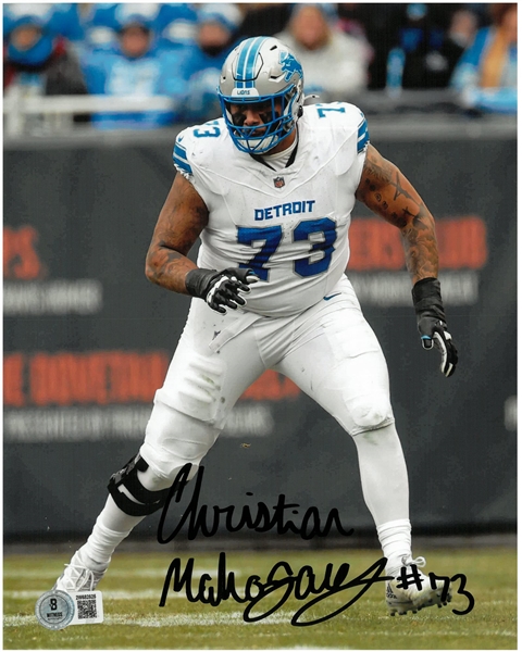 Christian Mahogany Autographed 8x10