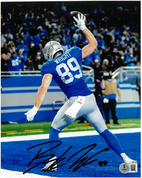 Brock Wright Autographed 8x10