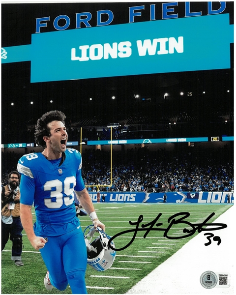 Jake Bates Autographed 8x10