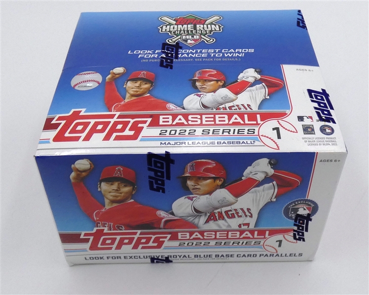 2022 Topps Baseball Series 1 Box