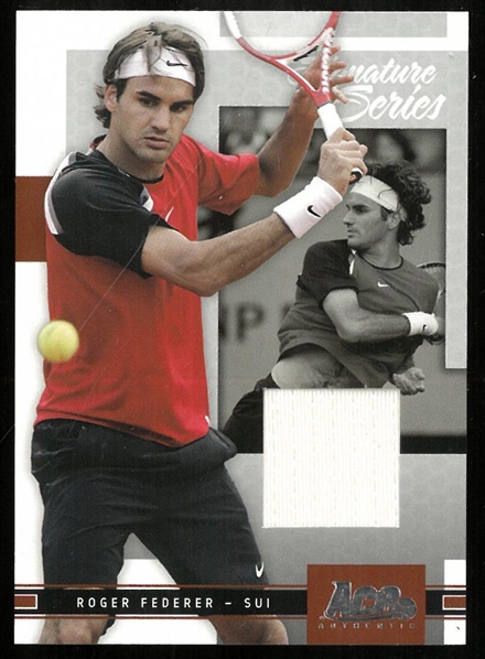 Roger Federer 2005 Ace Authentic Signature Series