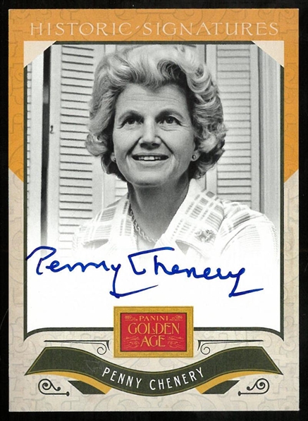 Penny Chereny Autographed 2012 Panini Golden Age - Secretariat Owner