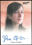 Oona Chaplin Autographed James Bond Classics