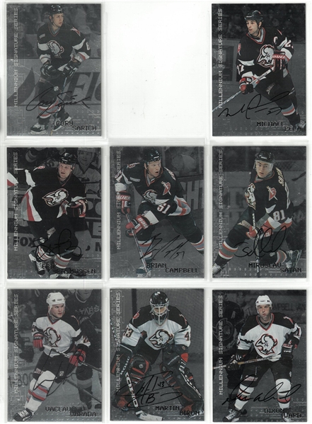 Buffalo Sabres 1999-00 Be A Player Autographed Lot