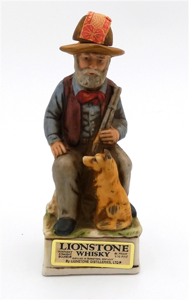 Lionstone Whisky Hunter w/ Dog Decanter