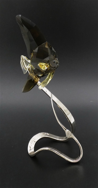 Swarovski Crystal Smoky Quartz Batfish