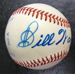 Bill Wambsganss Autographed Baseball (Unassisted Triple Play 1920 WS)