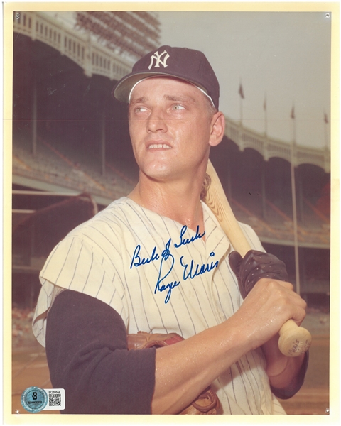 Roger Maris Autographed 8x10