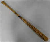 1968 & 1984 Detroit Tigers Signed Bat (56 Autos)