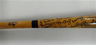 1968 & 1984 Detroit Tigers Signed Bat (56 Autos)