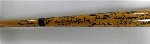 1968 & 1984 Detroit Tigers Signed Bat (56 Autos)