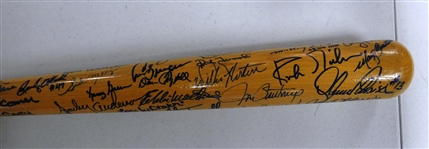 1968 & 1984 Detroit Tigers Signed Bat (56 Autos)