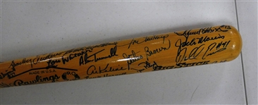 1968 & 1984 Detroit Tigers Signed Bat (56 Autos)