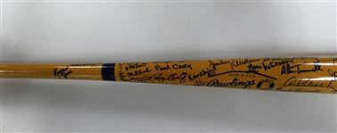 1968 & 1984 Detroit Tigers Signed Bat (56 Autos)