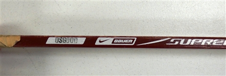 2008 Detroit Red Wings Team Signed Stick (20 Autos)